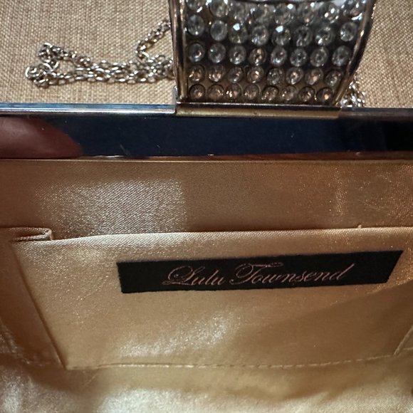 Lulu Townsend  Gold Clutch bag - Picture 4 of 4